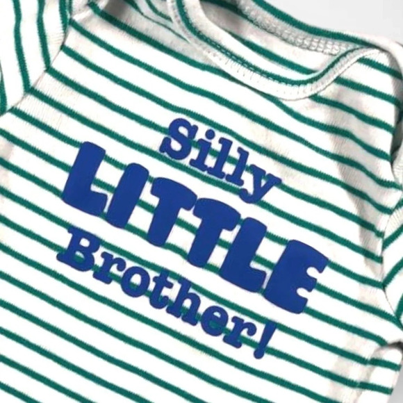 4/$20  Carter’s Newborn Striped Onesie - Picture 2 of 3